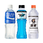 포카리스웨트 500ml 파워에이드 게토레이 제로 각6개씩 18개 스포츠 이온음료 : 글로리마켓