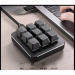 매크로 키패드 단축키 키보드 영상 코딩용 포토샵 컴퓨터 자판기 건메탈 1키 : 감추어진 보화