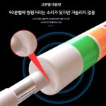 주차장경광등 경보등 램프 안전 신호등 입구 비상등 적녹 2색(DC24V 3홀 고정 구멍) : 싱귤러 빌라