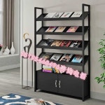 학원 교재 병원 진열장 책장 신문 디피 전면 잡지꽂이 1. 3단 80 컬러 노트 : 덜레스