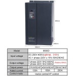 태양광 VFD 가변 주파수 드라이브 인버터 220V 11 15 22 30 37 45 55KW DC 200-400V 입력 220V 3 상 출력 : 미래 무역