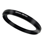LingoFoto 58-37 /40.5 /42 /43 /46 /48 /49 /52 /58 /60 /62 /67 /72 /77 /82mm 카메라 렌즈 및 필터 58-48mm 어댑터 : 별별스토아1