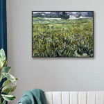 고흐 - 오베르의 집 House at Auvers 508x381mm, 모던프레임 캔버스액자 : 더벨라-홈갤러리