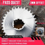 패스 퀘스트 직접 마운트 체인링 SRAM X0 XX1 이글 3mm 좁은 와이드 볼트 Mtb 자전거 링 : 픽앤고컴퍼니