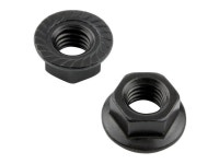 포쉬 페이스(POSH FAITH) 오토바이 용품 플랜지 부착 너트 스테인리스 블랙 2개입 M8 900028-K2 : JAPANZON