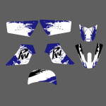 PW50 PW 자전거 번호 50 그래픽 2022 스티커 2023 야마하 데칼 이름 2024 배경 페어링 2298 : 머스트 썬