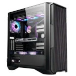 미니 게이밍 PC 코어 i7 16GB DDR4 RAM 1TB 하드 드라이브 512GB SSD 3 화면 디스플레이 그래픽 카드 영국 플러그 시스템 : Techno Trend