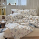 소녀 하트 에어컨 이불 순면 세탁 상쾌함 여름 부드럽고 더블 가능 쿨 레이어 1 1pc Quilt 150x200 : sellmm25