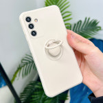 링 홀더 실리콘 케이스 톡 그립 엄버 매트 거치대 아이보리, 갤럭시 버디2 : 럭키가죽지갑실리콘카드케이스