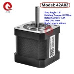 NEMA17 4 리드 42mm 2 상 스테퍼 모터 40mm 본체 길이 1.2A 0.22N.M(31.5oz.in) 3D 프린터 모터 : 이십사플렉스