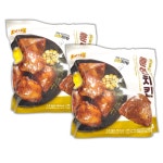 코스트코 BBQ 비비큐 순살 훈연 치킨 1.2kg x 2 옛날 통닭 닭 훈제 닭 스모크 치킨 : 로켓코코