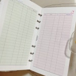 [고전문구] 바른손 반짝이 6공 다이어리 : 베베문구점