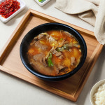 [5+1] 소고기 해장국 한우국밥 힘찬한우 장터국밥 500g 5팩 : 힘찬한우마트