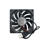 USB쿨링팬 80MM DC5V 쿨러 컴퓨터 저소음 소형 냉각펜 : 스마트IT