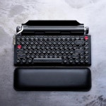 나미토이스 | QWERKYTOYS Qwerkywriter Numkey Numpad 손목 받침대 번들 타자기 영감을받은 기계식 키보드 : 모모나미