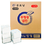 굿모닝 테이블냅킨 9000매 업소용 뽑아쓰는 냅킨 대용량 네프킨 : 휴 림