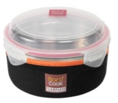 바로쿡 비화식 발열 도시락 캠핑 차박 백패킹 용기 원형 900ml : 좋은상품연구소