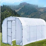 조립식 소형 비닐하우스 농막 옥상용 만들기 3x 창고 베란다 사방천 천막 농막창고 2 두툼한 강관 2m 폭x2m 길이x2m 높이 : 직구보부상단