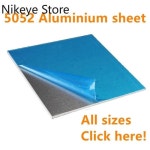 5052 알루미늄 플레이트 플랫 시트, DIY 두께 3mm, : 웅스코퍼레이션