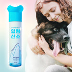 휴대용 산소캔 의료용 가정용 산소 호흡기 마스크 산소통 스프레이 의약외품 온가족 힐링산소 : 강고랑