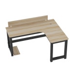 ㄱ자 기억자 기역자 좌측 L자 테이블 우드 책상 우측 ㄱ자형 L자형 : 방가마켓