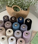 [린넨 테이프] 레이니 콘사(100g, 21 colors) : 솜솜뜨개
