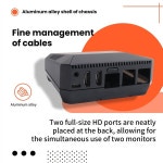 T08C-Raspberry Pi 5 Argon ONE V3 M.2 NVME 케이스 팬이 내장된 알루미늄 합금 하우징 PCIE SSD 확장 보드 : 오션글로벌21