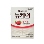 대상웰라이프 뉴케어 딸기맛 식사대용 완전균형영양식 스마일팩 빨대 200ml x 24팩 : 유니드ON