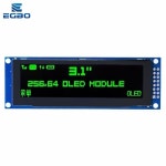 EGBO 리얼 OLED 디스플레이 3.12 인치 256x64 도트 그래픽 모듈 스크린 SSD1322 컨트롤러 지지대 SPI : 한라산인터네셔널19