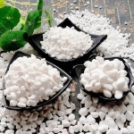 흰색 작은돌 조경돌 정원 인테리어 조경석 조경 자갈 인조 마당 텃밭상자 수족관조경 꾸미기 바닥재 흰색 1-2cm (20kg) : 그미gu-mi