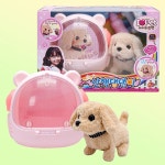 아이러브펫 가방에 쏙 산책 댕댕이 움직이는 강아지 인형 : 토이컬렉션