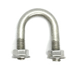 스텐 u볼트 롱 유볼트 브라켓 클램프 파이프 고정 규격 9.5mm (3/8) 15A : 굿나잇몰