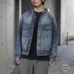 nonnative 논네이티브 25SS TRUCKER BLOUSON COTTON 13.5oz SELVEDGE DENIM VW 셀비지 데님 트러커 블루종 NN-J4602 : 피클오사카
