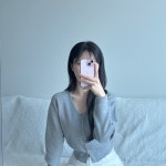 데일리 브이넥 가디건 (3color) : 프롬민 From.Min