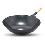 철 북경팬 나무손잡이 중식웍 중화팬 36cm : 핸썸키친