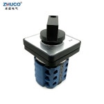 ZHUCO 범용 전환 선택기 캠 스위치 패널 마운트 SZW26/LW26-20 Ui 660V 20A 1-2 3 상 단자 48x48mm : 하루코퍼레이션16