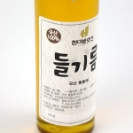 국산 100% 참기름 들기름 180ml 1+1 총 2병 : 문경현대방앗간