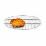 업소용 스텐 원형 돈까스망 6호 32cm 스텐돈까스망 : 바른코치