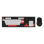 [지클릭커] 오피스프로 WMK50 사일런스 M 무소음 무선 블루투스 108 키보드 마우스 세트 Poker : 공육일오 주식회사