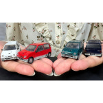 가챠 1/64 SCALE 스즈키 아루토 워크스 M-CL11V편 조립식 미니카 : 덴덴레이블