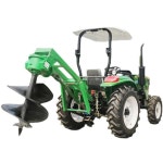 펀칭 가꾸기 굴착 농업용 30CM 구굴기 4륜 대형 드릴 텃밭 트랙터 견인 일구기 (완전 : 두리4