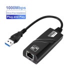 USB 3.0 to RJ45 기가비트 노트북 랜선 젠더 컴퓨터 노트북 PC 외장 유선랜카드 : ZL꿀꿀이