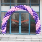 풍선아치대 가랜드설치 결혼식장식품 넝쿨 홈파티 입구장식 : DREAMEASY
