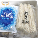 국산 괴산대학찰옥수수 바로발송 냉동 예약발송 7월옥수수 : 괴산영농조합법인