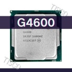 펜티엄 듀얼 코어 쿼드 스레드 G4600 3.6 GHz 3M 51W LGA 1151 : 십구플렉스