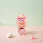 발표회 인형 꽃다발 연주회 콩쿨 유치원 학예회 인형꽃 졸업 인형 어린이 (핑크) : 꿍타스