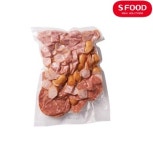 에쓰푸드 전문점스타일 프리미엄 부대찌개 모듬 1000g : 금정푸드.