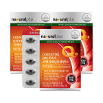 [6개월] 내츄럴플러스 코큐텐 코엔자임Q10 플러스 100mg 순도98% 4무 60캡슐, 3개 : 내츄럴플러스