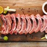 돼지 커팅 등갈비 로인립 1kg 컷팅 쪽갈비 바베큐 폭립 : 어반농수산