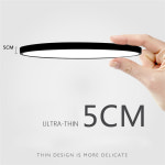 Led 천장 조명 현대 천장 조명 거실 침실 복도 발코니 조명기구 표면 실장 라운드 사각형 led 조명 : 더블유파트너스O